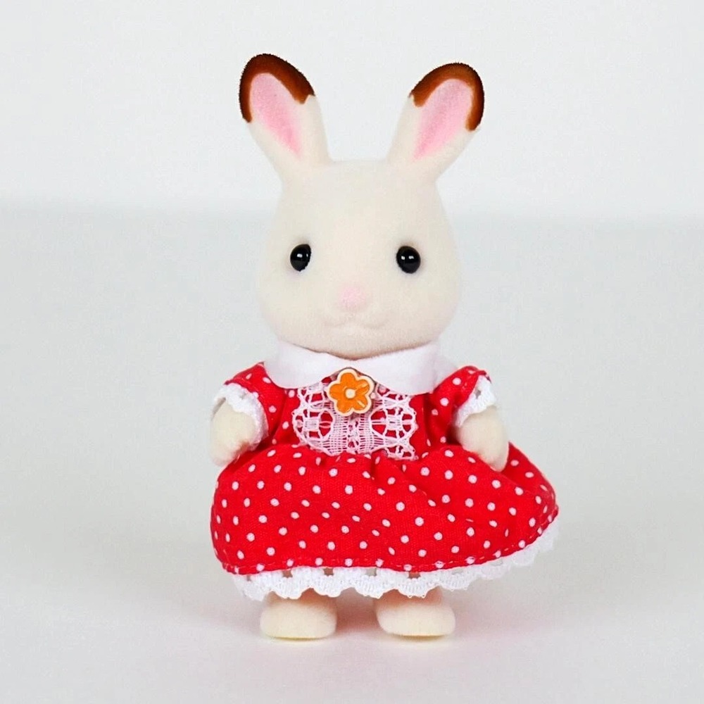 Calico Critters Sylvanian Families Chocolate Rabbit Sister - Miniature Doll